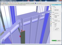 CAD Stahlbau Fluchttreppe Gelnderdetail